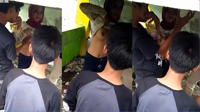 Hijabi Girl & Boys Enjoy Group Erotik Gangbang Sex