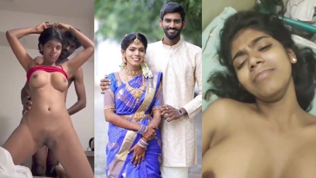 Newly Wed Tamil Wife Pussy Licking & Riding With Moaning